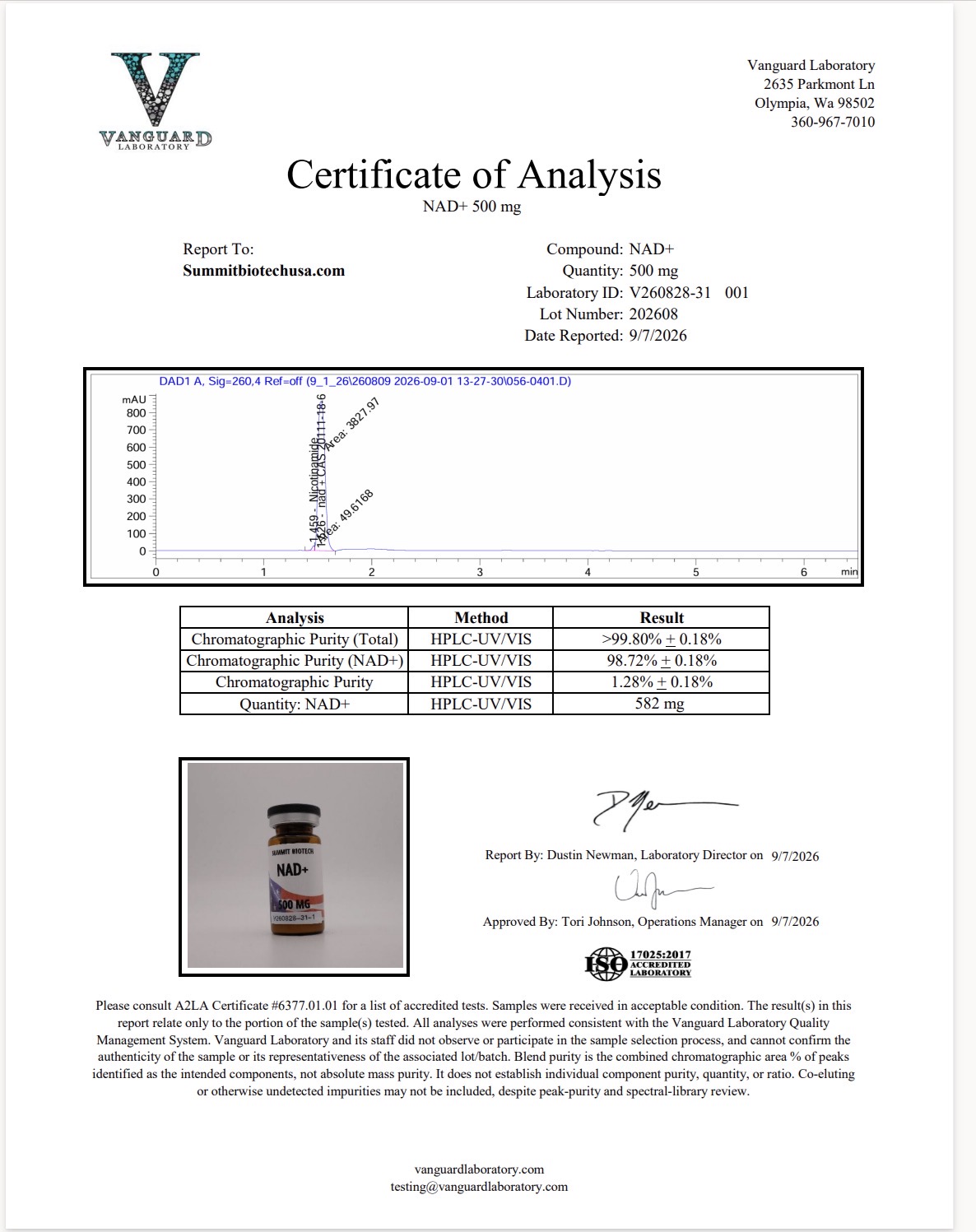 NAD+ 500mg - Image 2